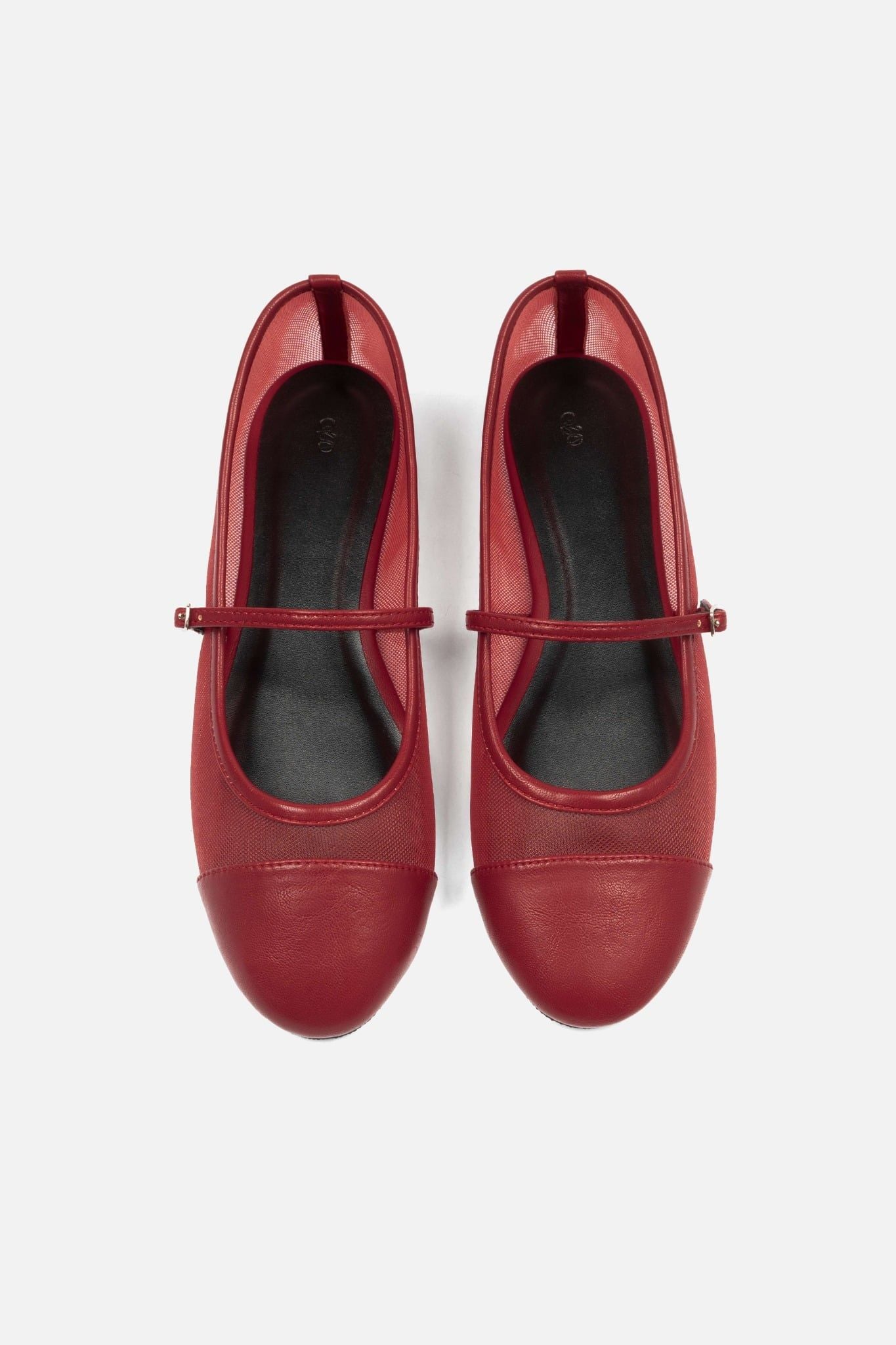 Giày búp bê Cap Toe Mesh Ballet Flats nhiều màu