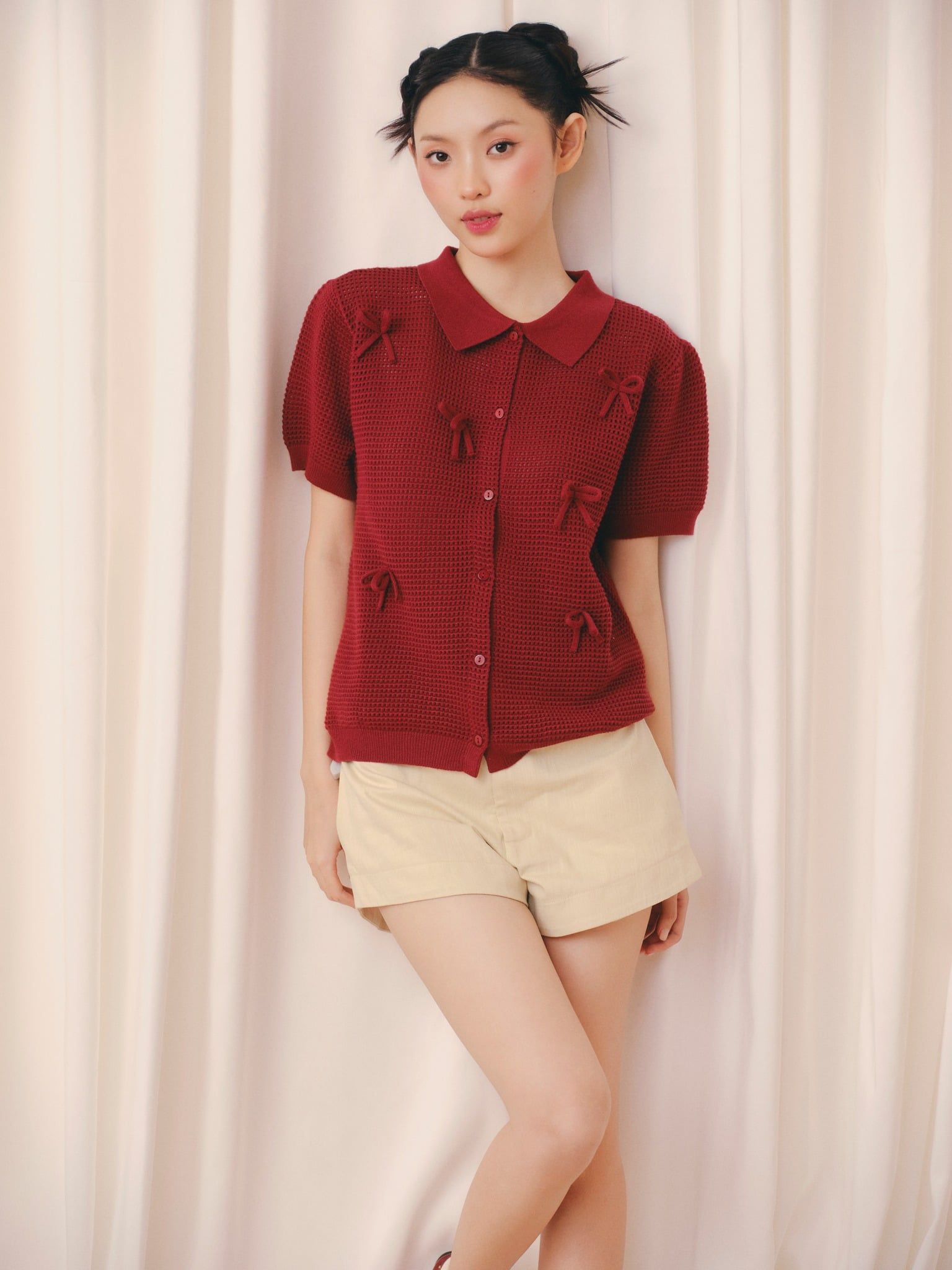 Quần Kaki High Waist Shorts nhiều màu