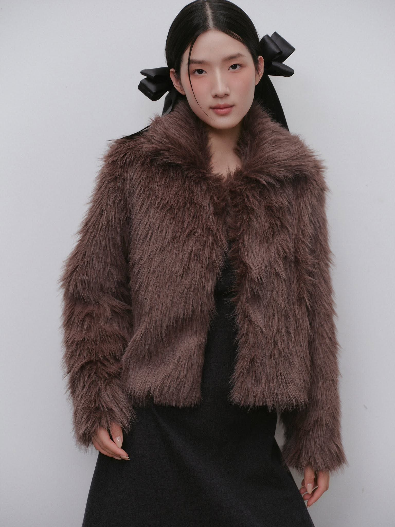 Áo khoác lông Fur Loose Coat nhiều màu
