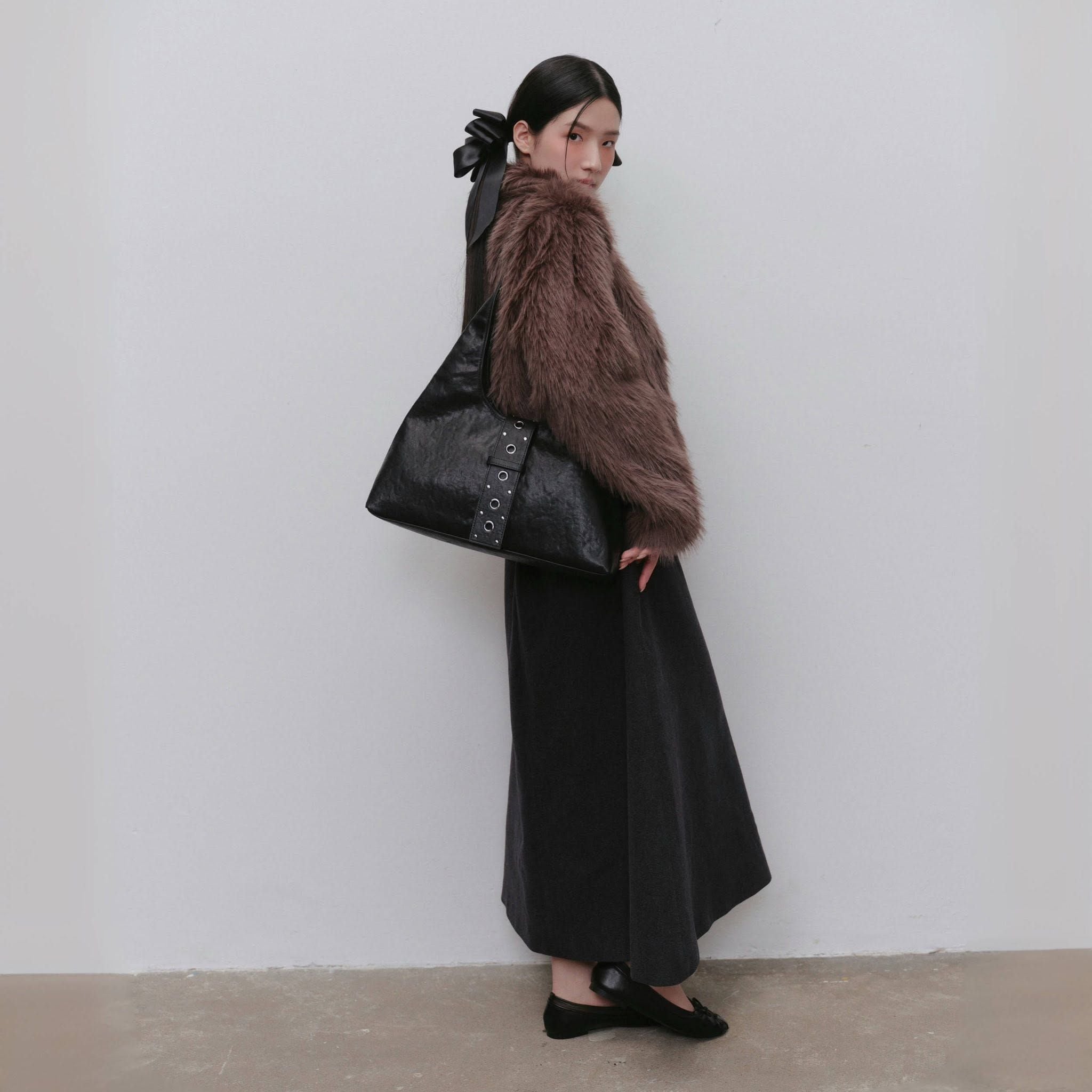 Áo khoác lông Fur Loose Coat nhiều màu
