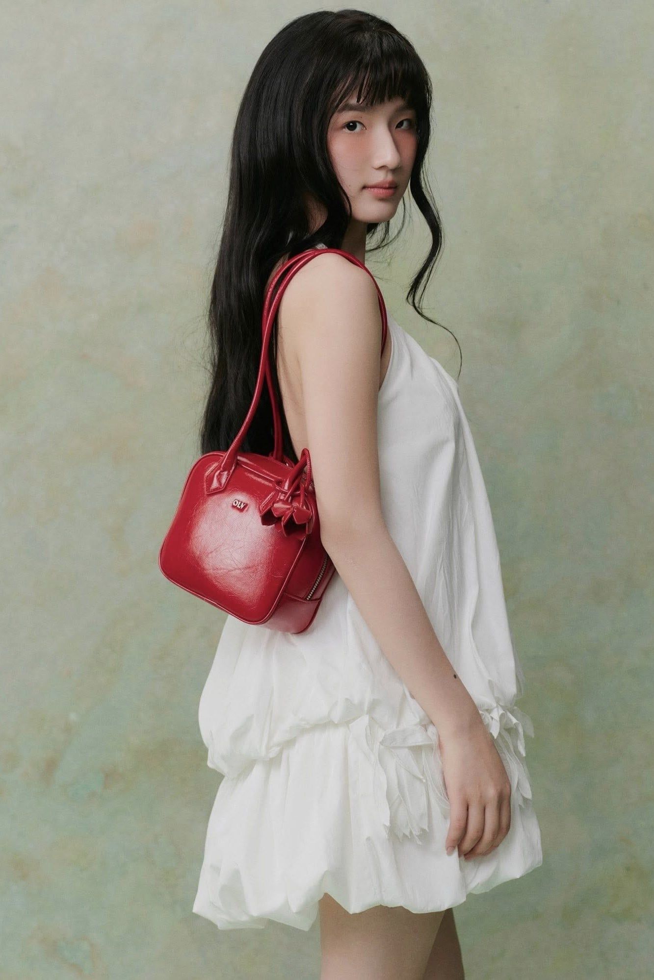 Đầm dáng bí Izcalli Dress in White