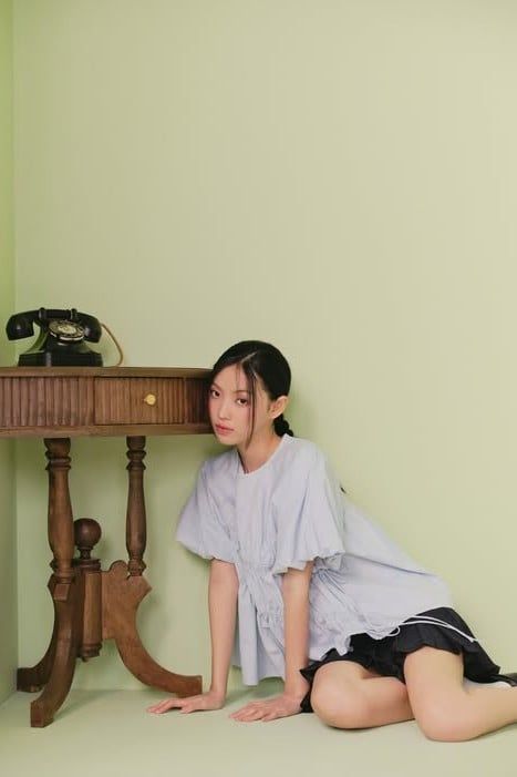 Áo Babydoll Puff Sleeve Shirt nhiều màu