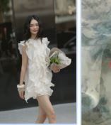  Demetra Dress in Green 