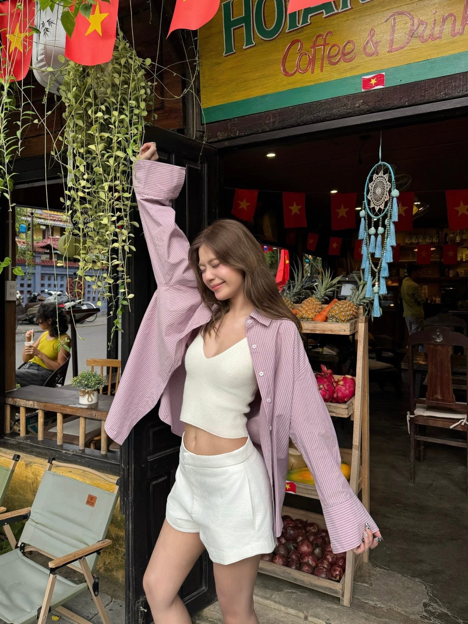 Áo hai dây Aeri Knit Top nhiều màu