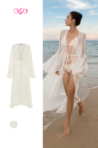 Áo choàng đi biển Myka Longline Shirt