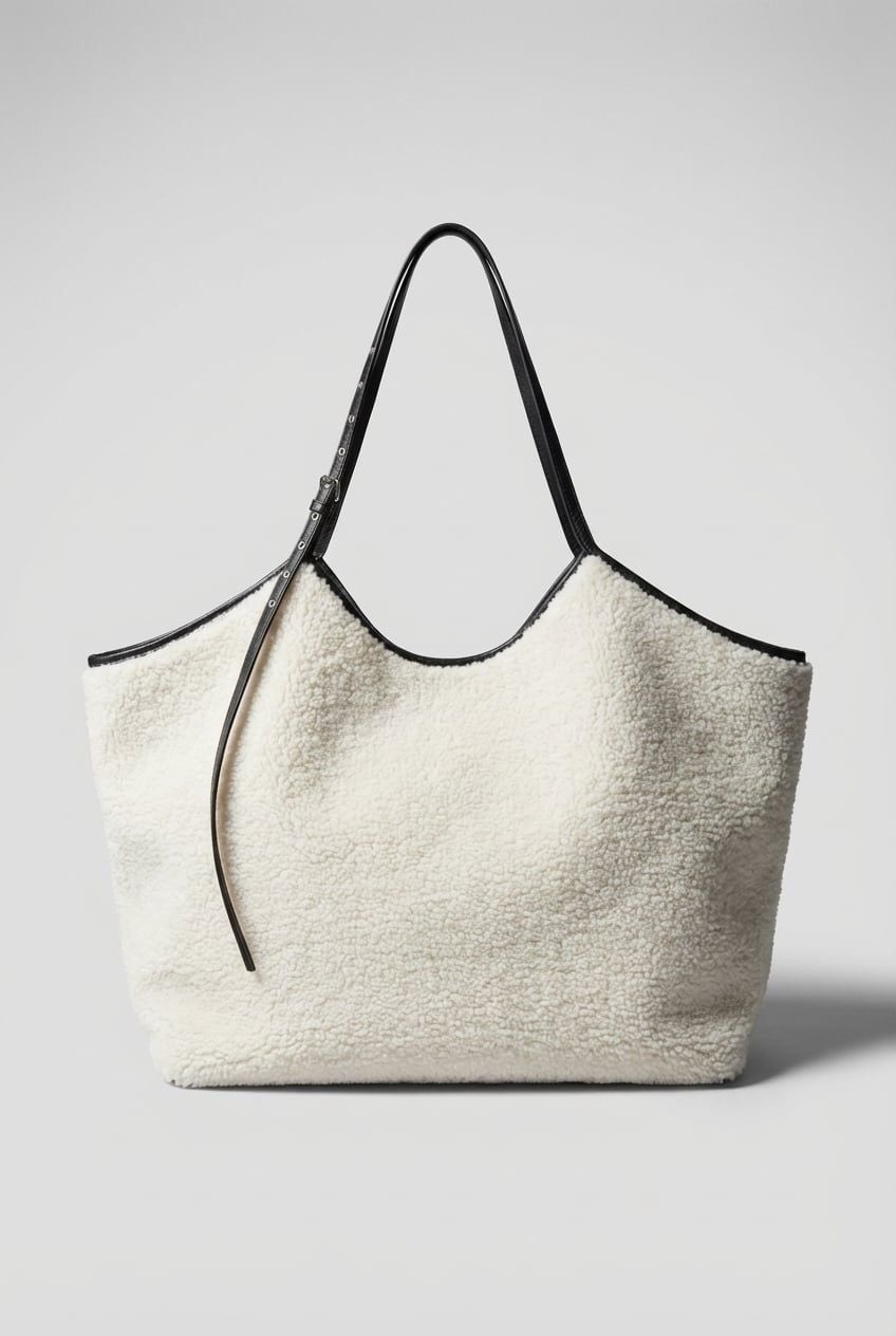 Túi đeo vai White Sherpa Shoulder Bag