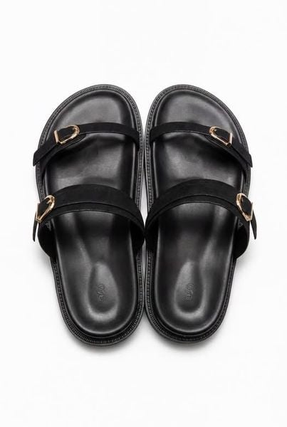  Dép Buckled Flat Sandals nhiều màu 