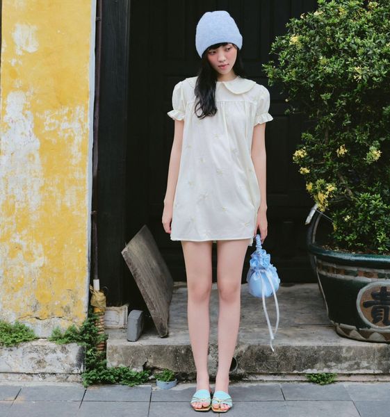  Đầm babydoll Plain Babydoll nhiều màu 