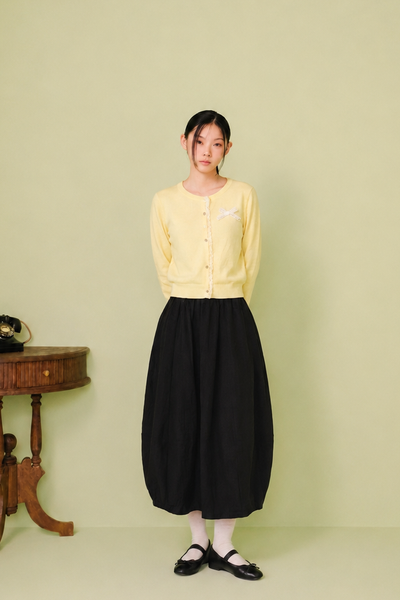  Áo len cardigan Knit Round Neck Top nhiều màu 