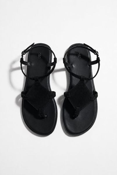  Sandal xỏ ngón Strappy Flat Sandals nhiều màu 