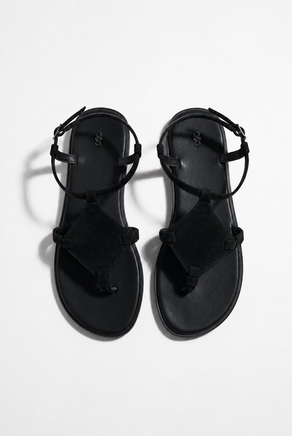 Sandal xỏ ngón Strappy Flat Sandals nhiều màu