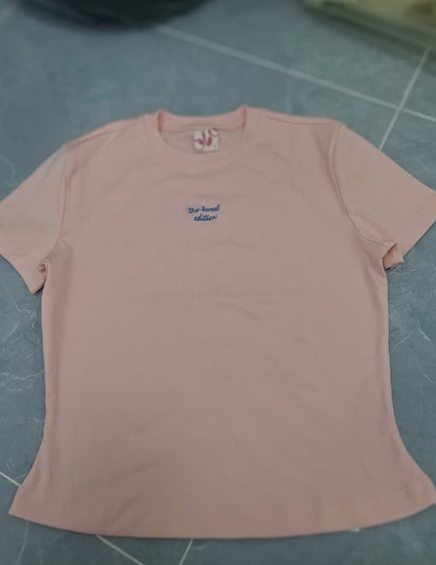 Áo thun babytee thêu chữ Sweet Edition nhiều màu