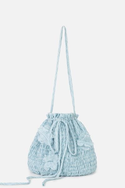  Túi dây rút Fleur Drawstring Hand Bag nhiều màu 
