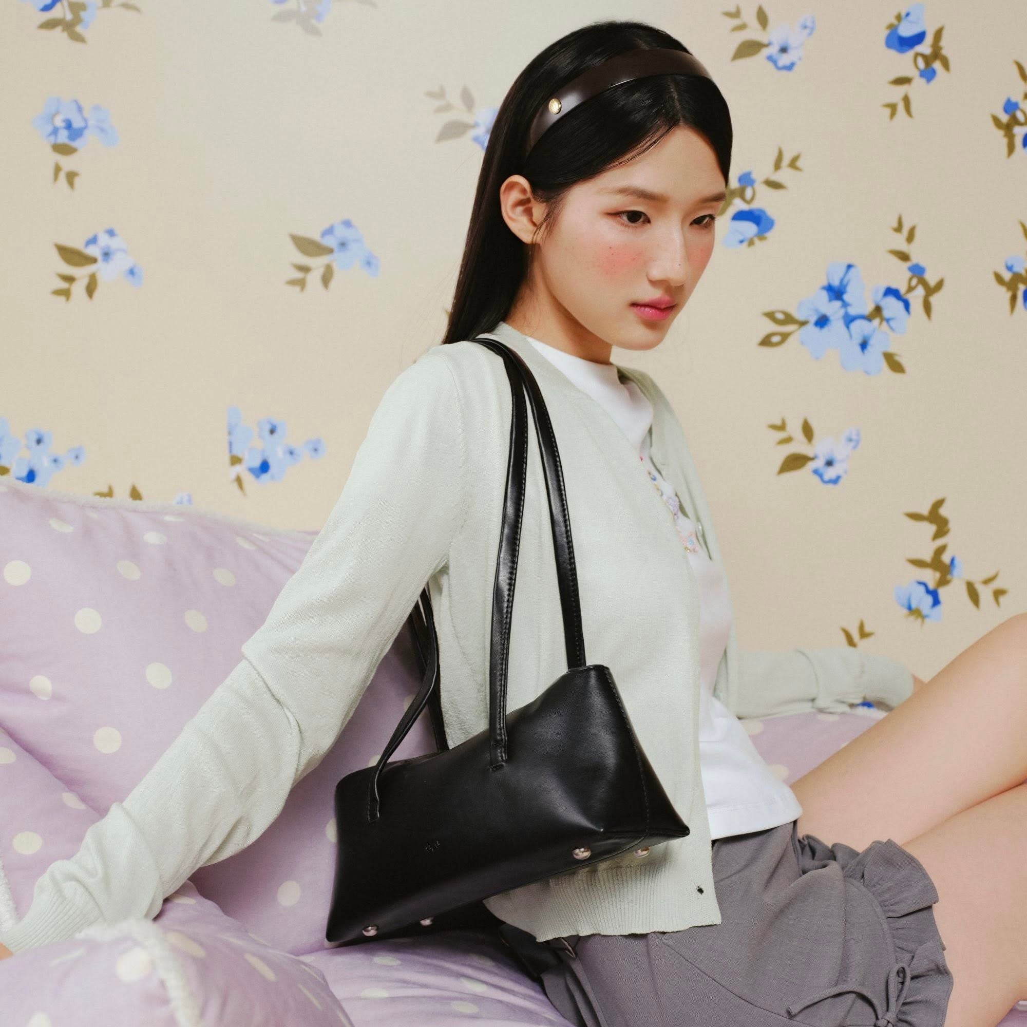Túi xách Leather Shoulder Bag nhiều màu