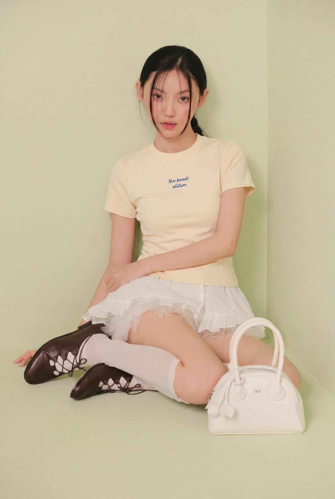 Áo thun babytee thêu chữ Sweet Edition nhiều màu