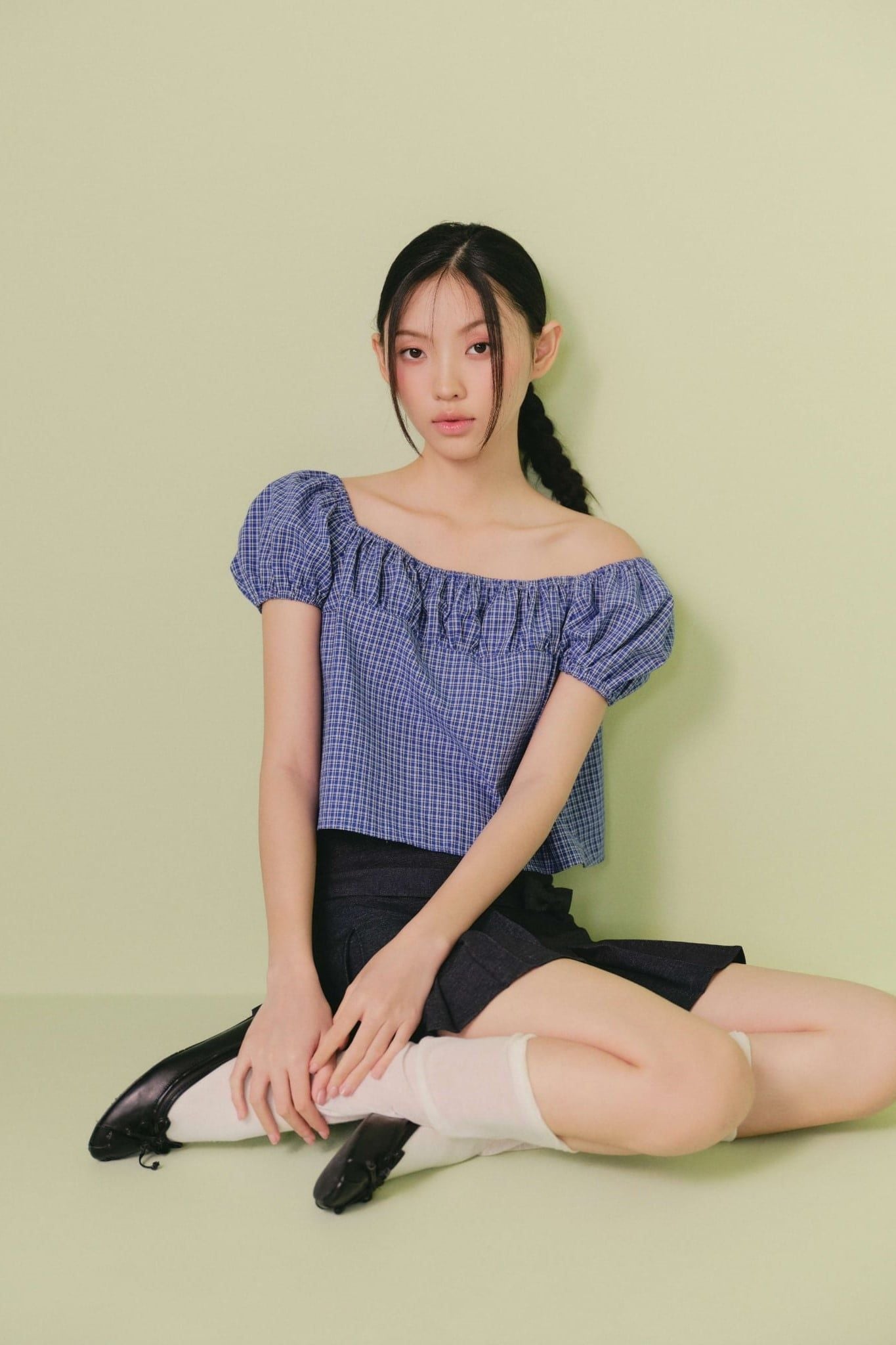 Áo Square Neck Puff Top nhiều màu