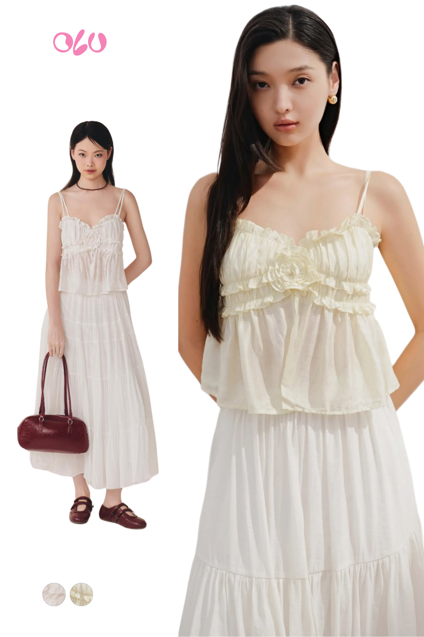 Áo Cilla Fleur Top nhiều màu