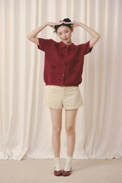 Quần Kaki High Waist Shorts nhiều màu