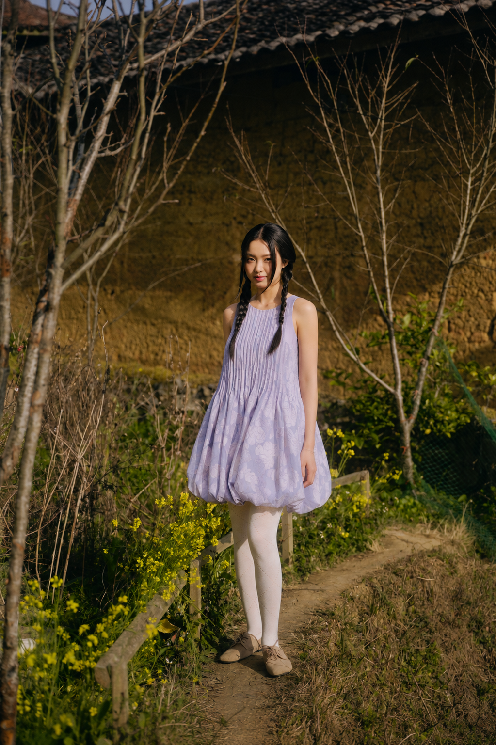 Váy babydoll dáng bí Jiah Dress nhiều màu