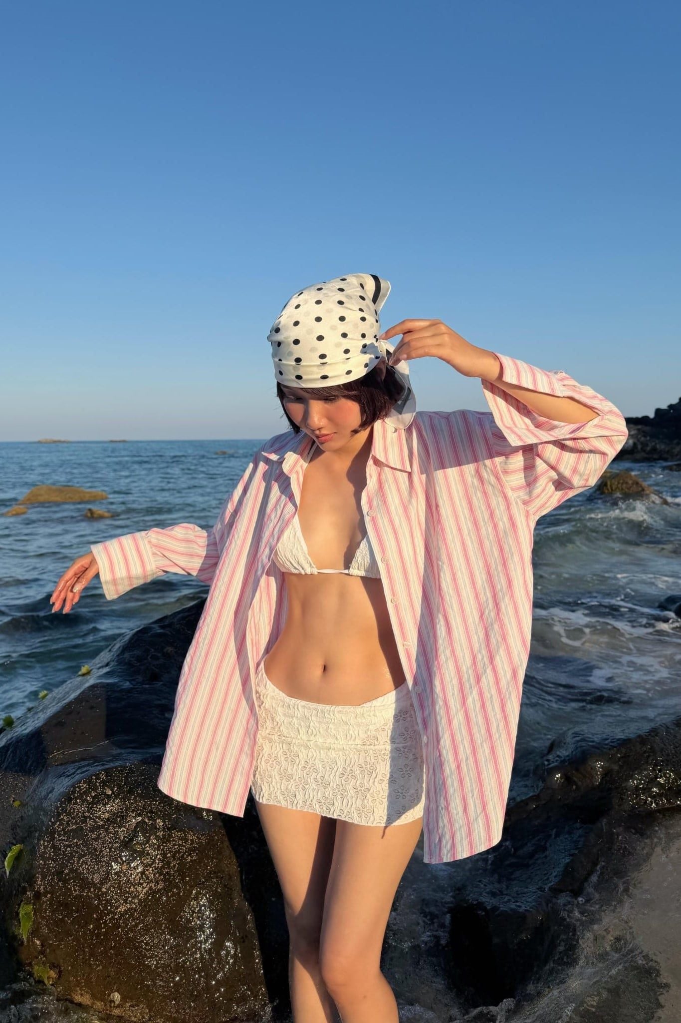 Áo sơ mi Striped Long Sleeves Shirt nhiều màu