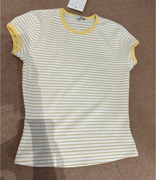  1 trắng sọc vàng 