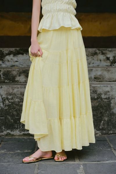  Chân váy midi Alie Midi Skirt nhiều màu 