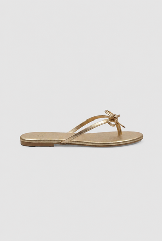 Dép Bow Strappy Flat Sandals nhiều màu