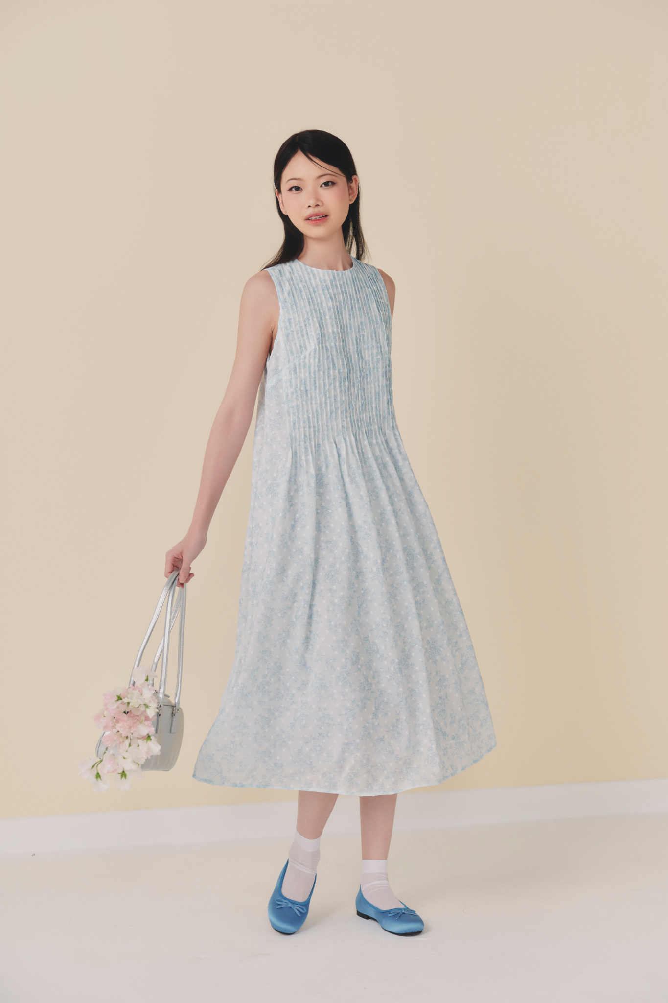 Clydie Maxi Dress nhiều màu