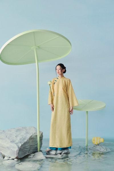  Áo Dài Diệp Thư (Không kèm quần) 