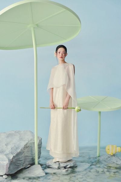  Áo Dài Tịnh Sa (Không kèm quần) 