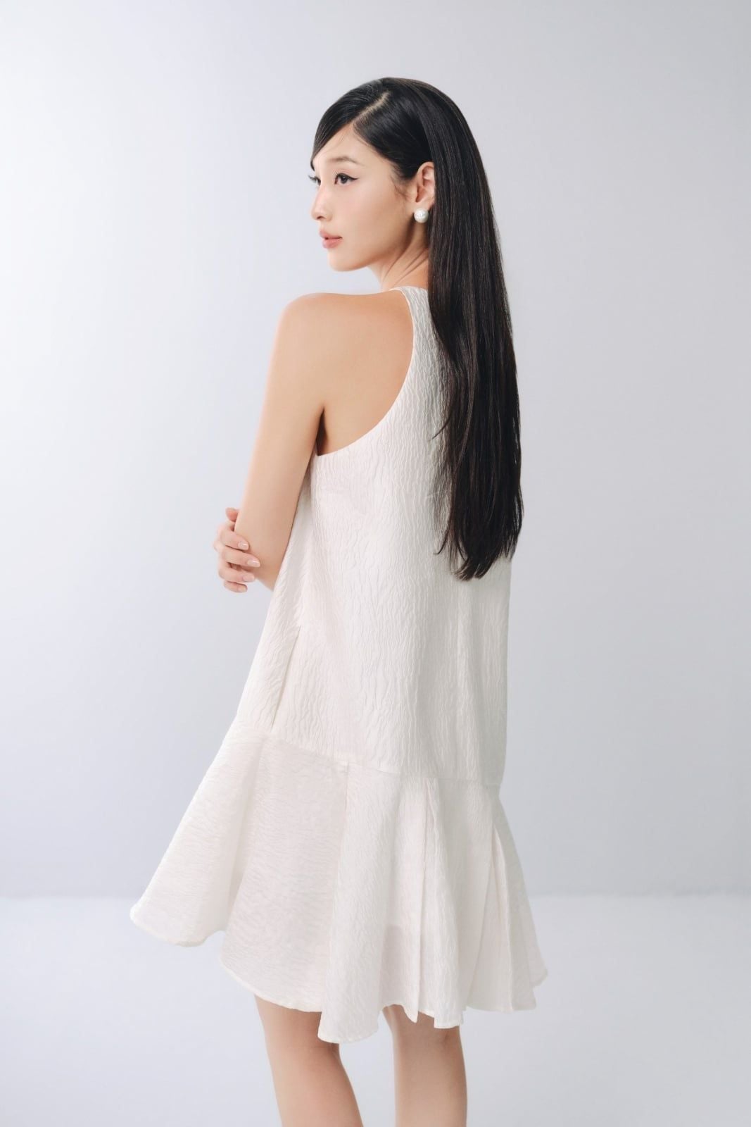 Váy cổ yếm suông Gretel Dress