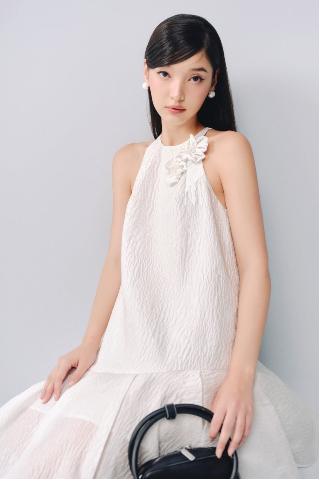 Váy cổ yếm suông Gretel Dress