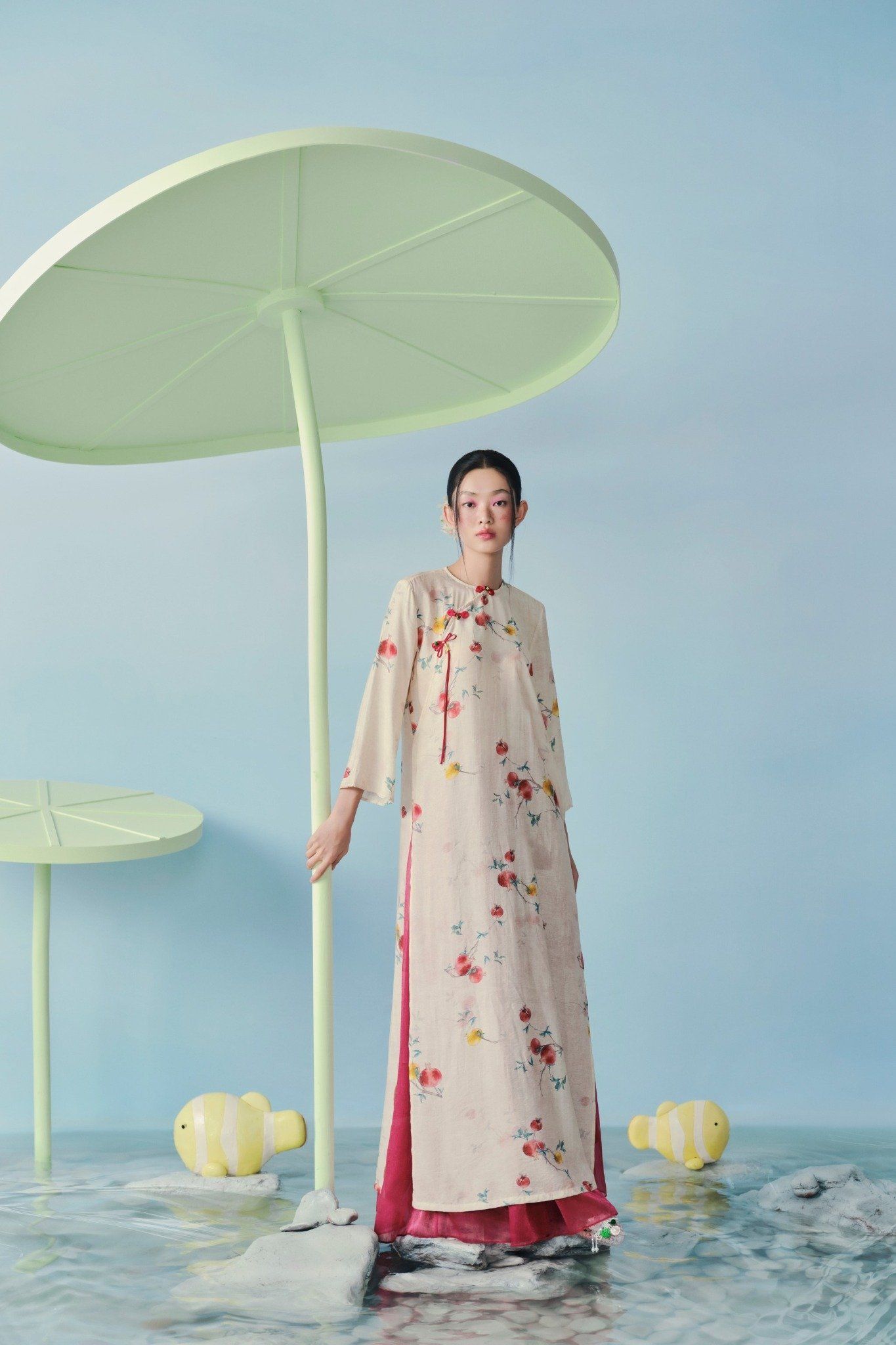 Áo Dài Hân Nghiên (Không kèm quần)