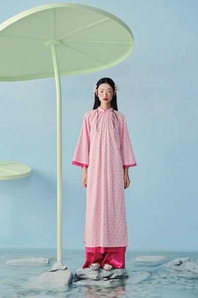  Áo Dài Tố Khuê (Không kèm quần) 