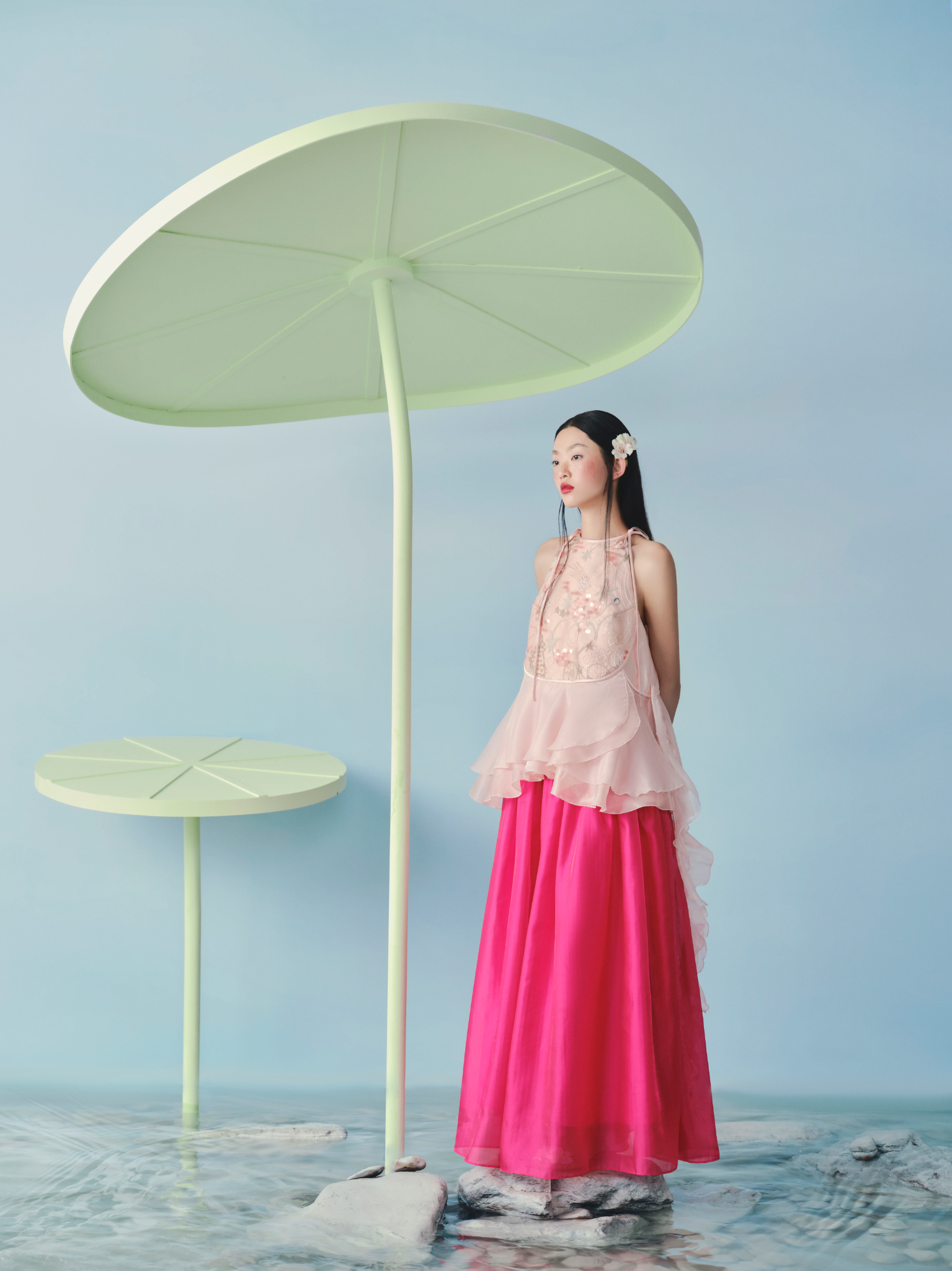 Chân váy Jorie Silk Skirt nhiều màu