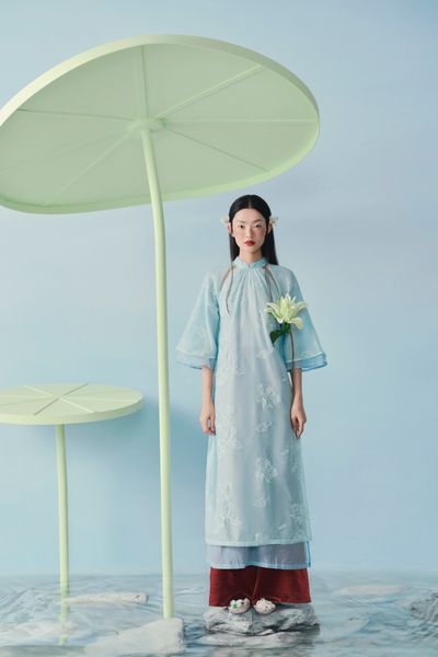  Áo Dài Giai Thi (Không kèm quần) 