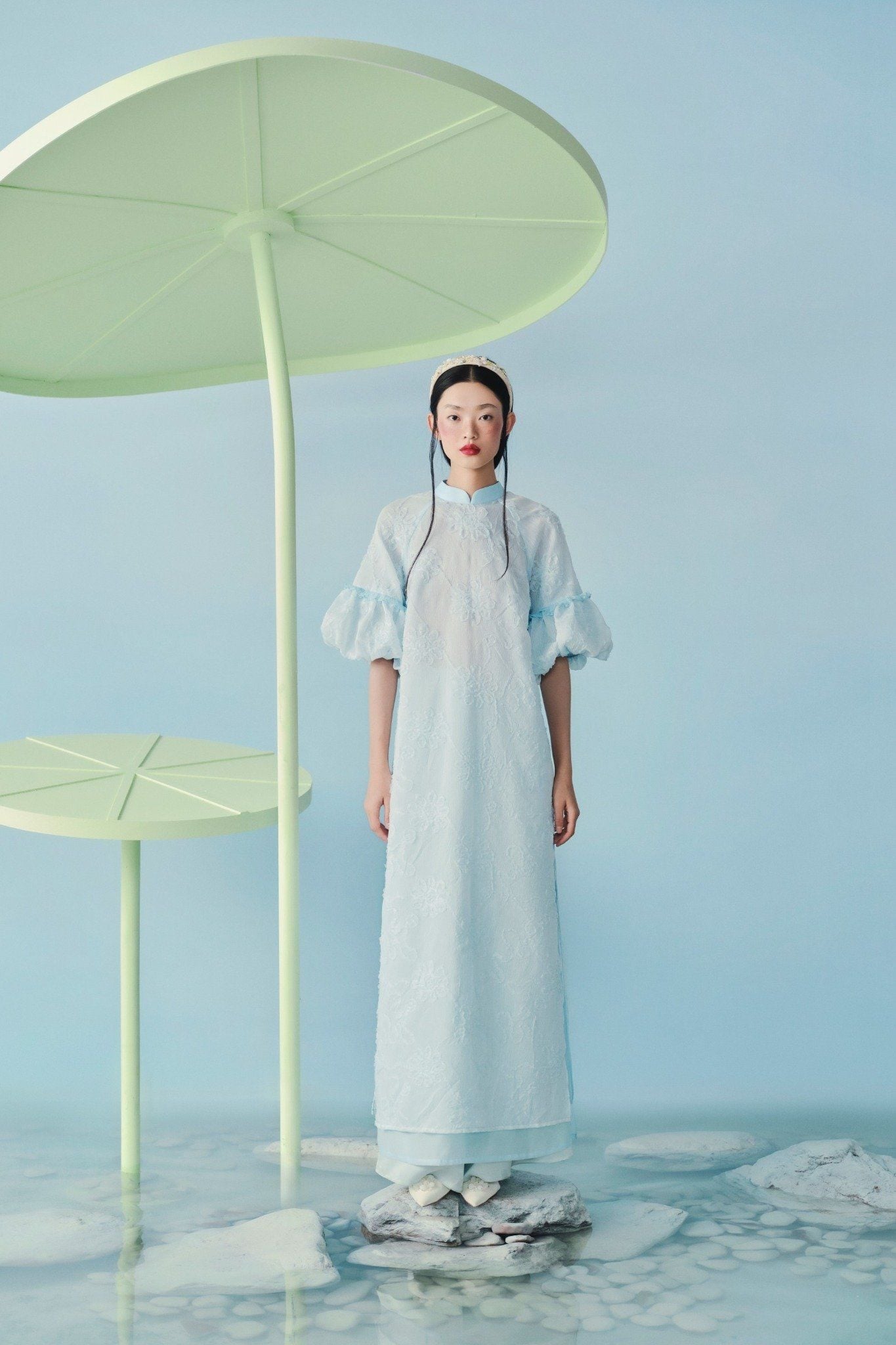 Áo Dài Diêu Uyển (Không kèm quần)