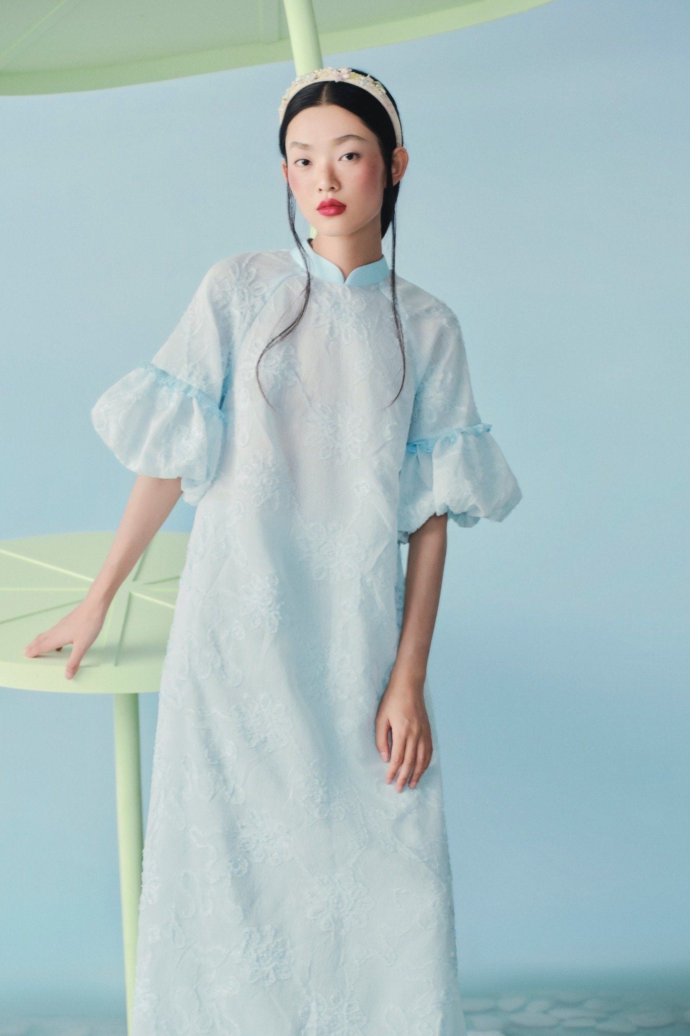 Áo Dài Diêu Uyển (Không kèm quần)