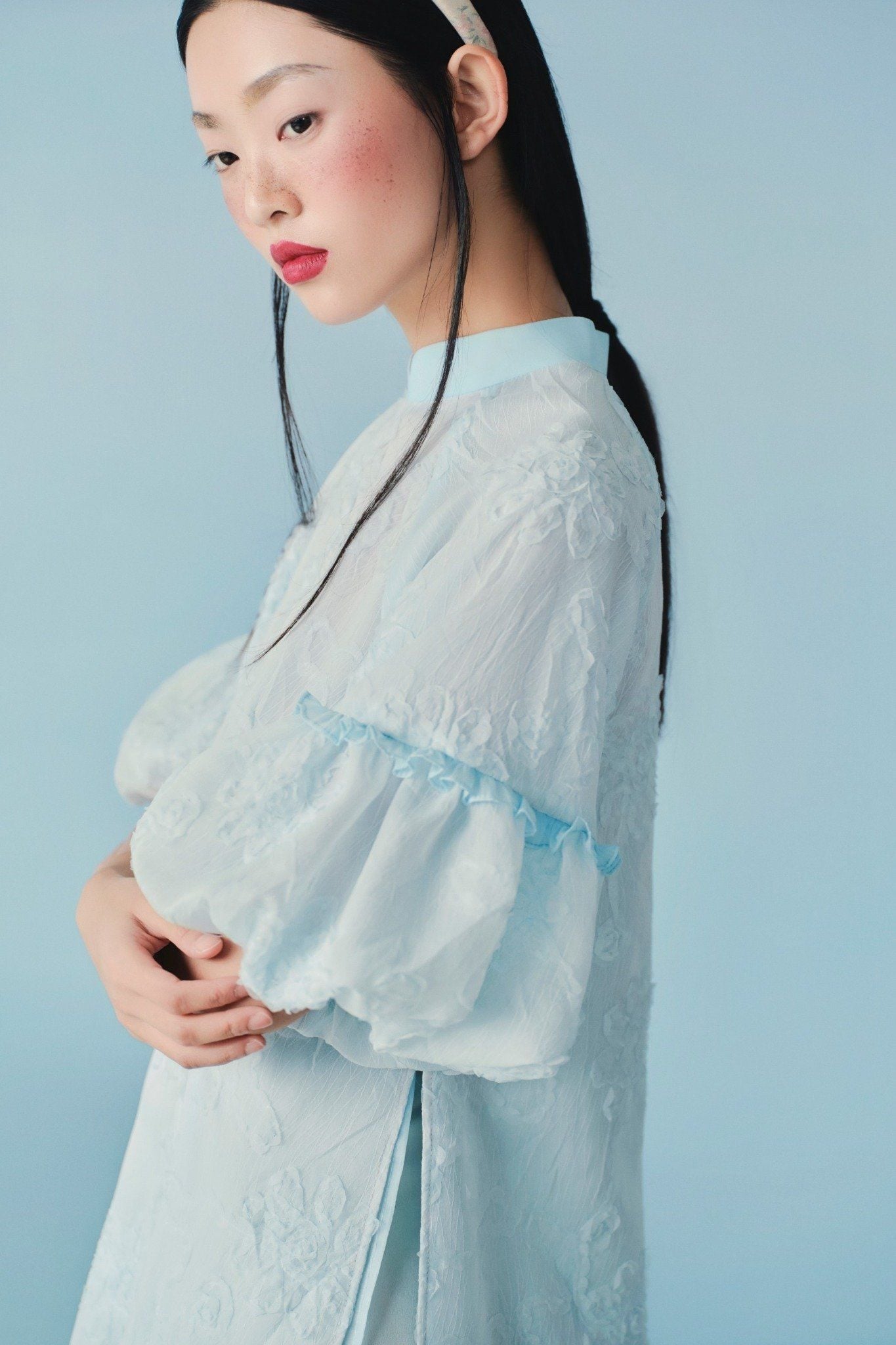 Áo Dài Diêu Uyển (Không kèm quần)