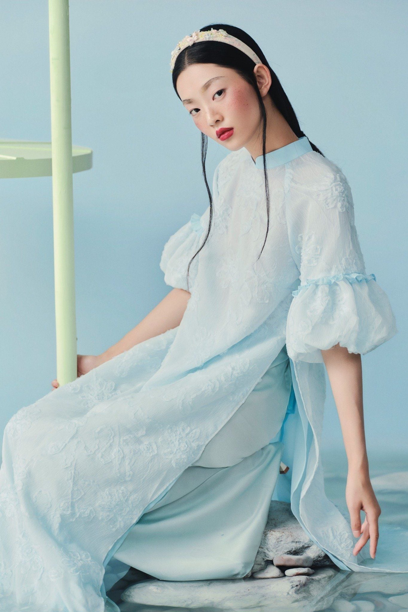 Áo Dài Diêu Uyển (Không kèm quần)