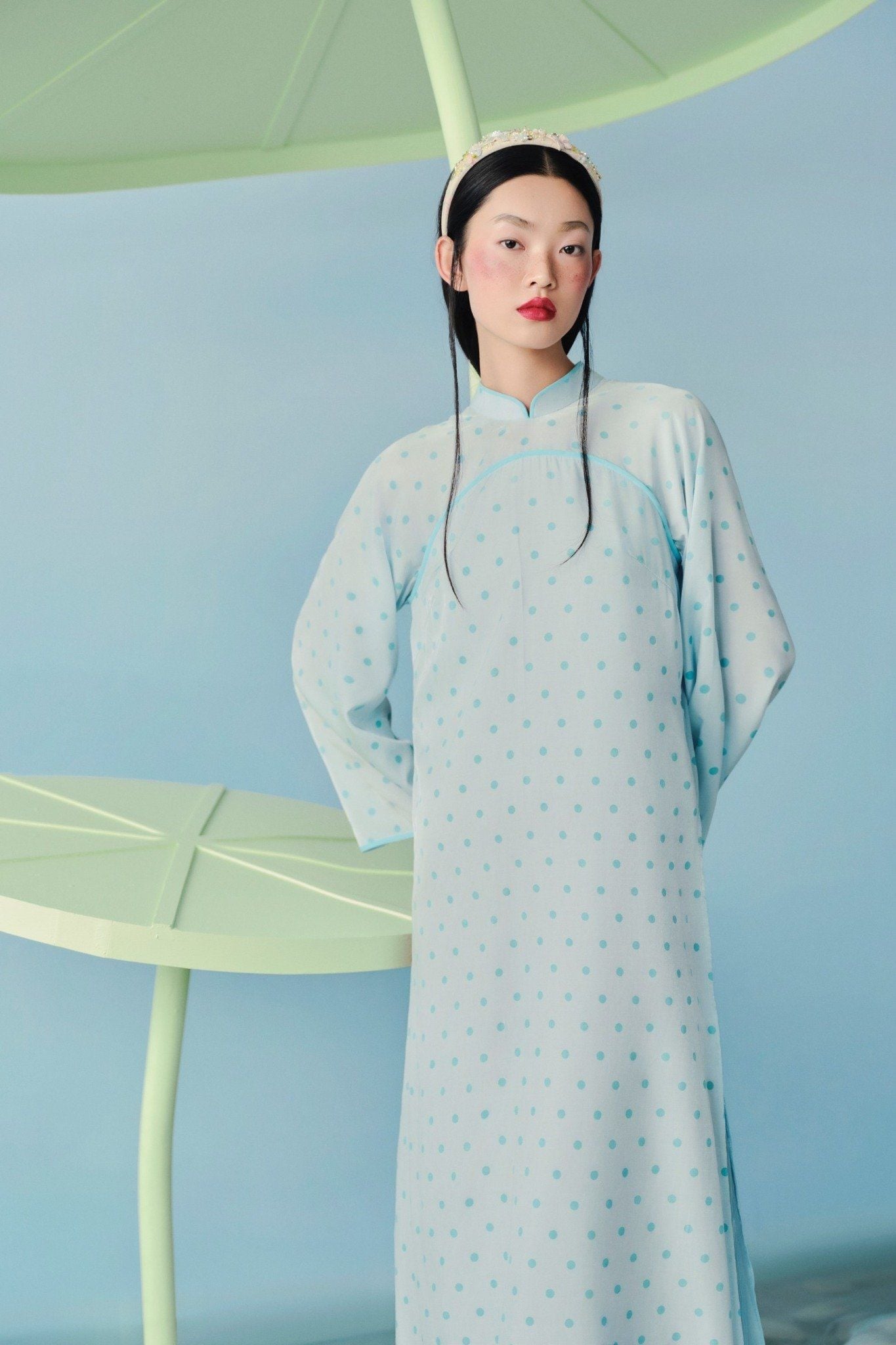 Áo Dài Vi Vũ (Không kèm quần)