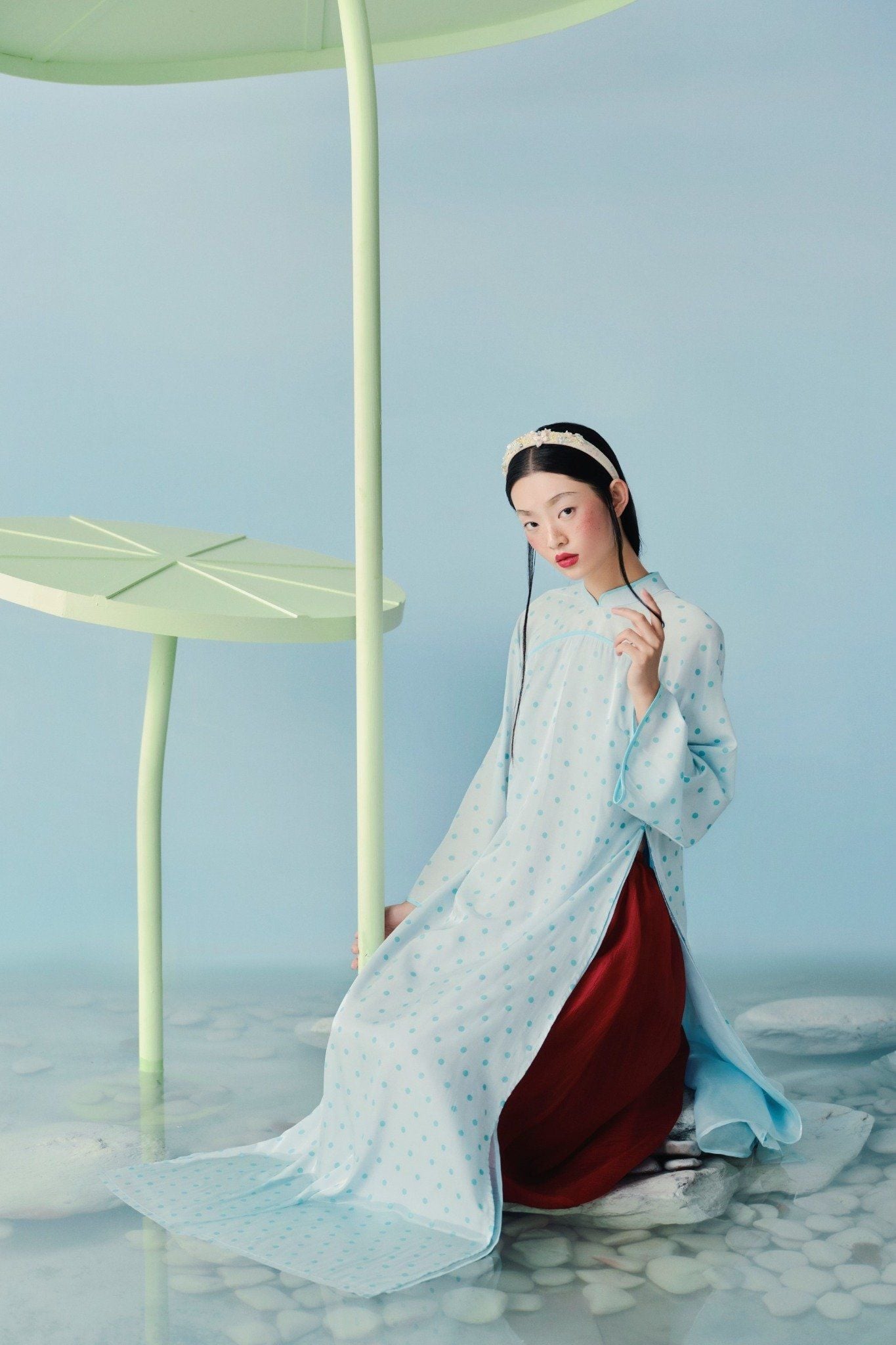 Áo Dài Vi Vũ (Không kèm quần)