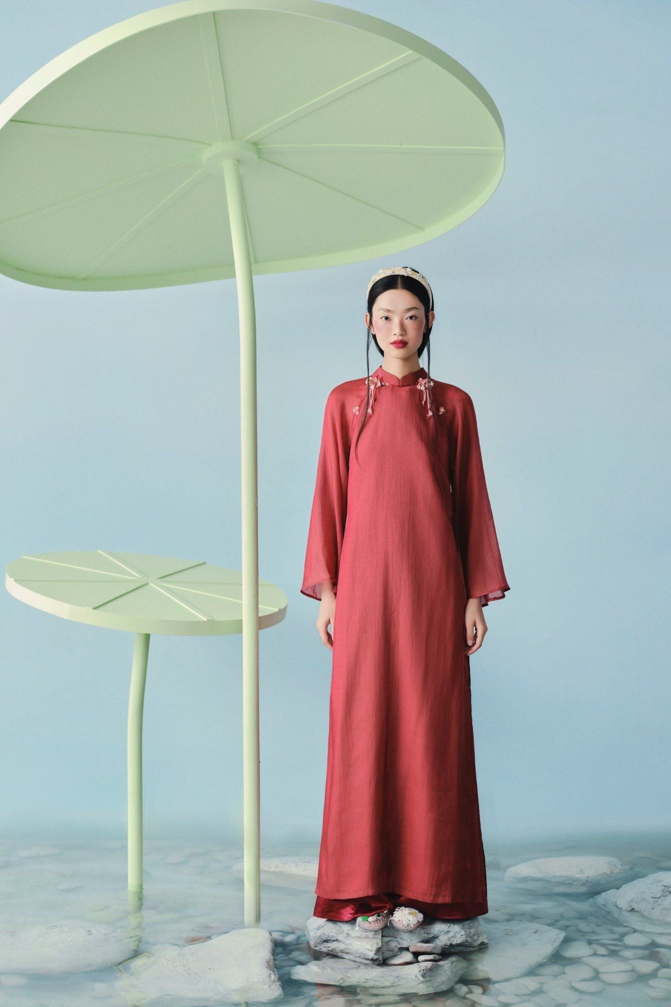 Áo Dài Đan Duyên (Không kèm quần)