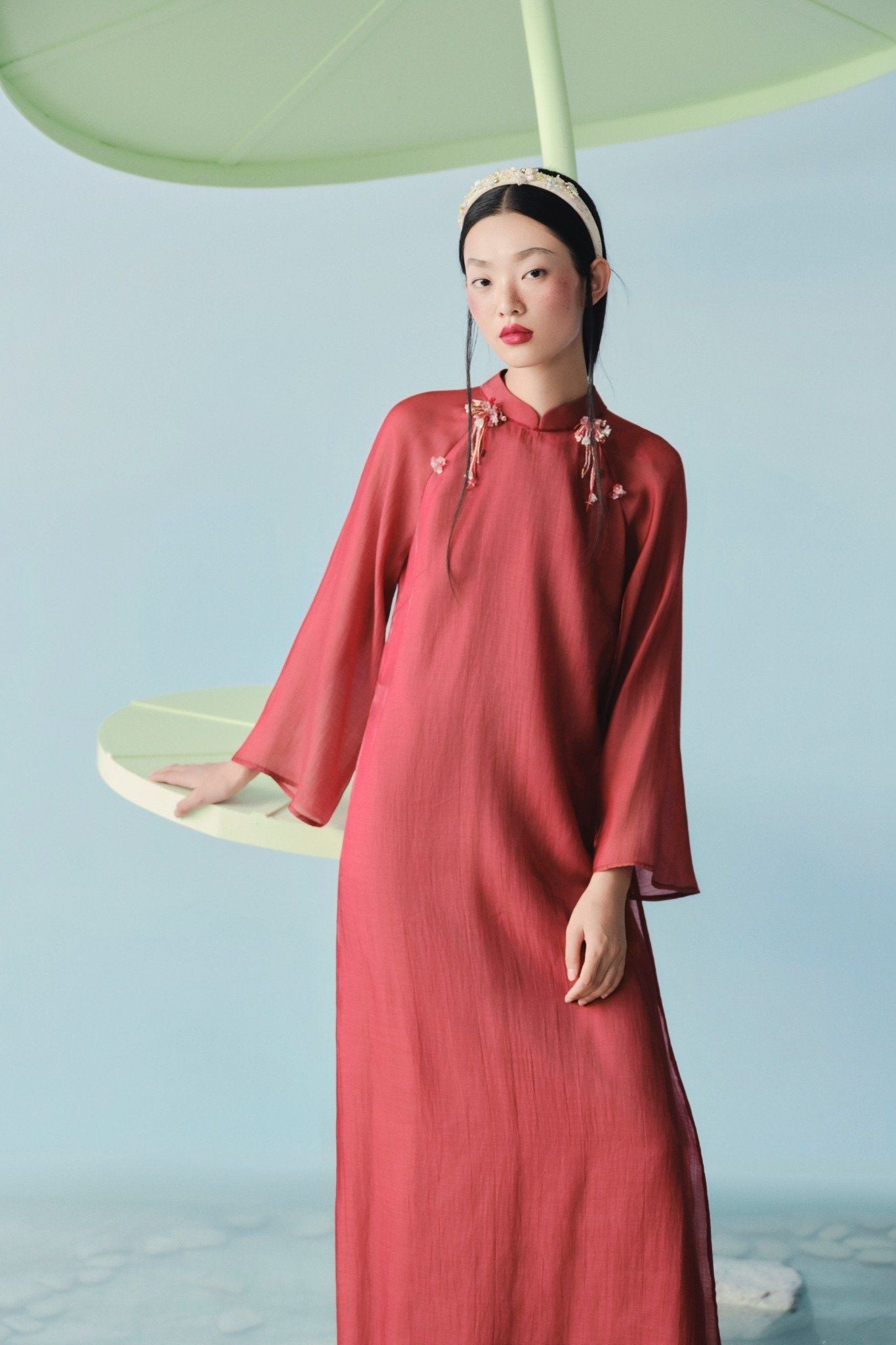 Áo Dài Đan Duyên (Không kèm quần)