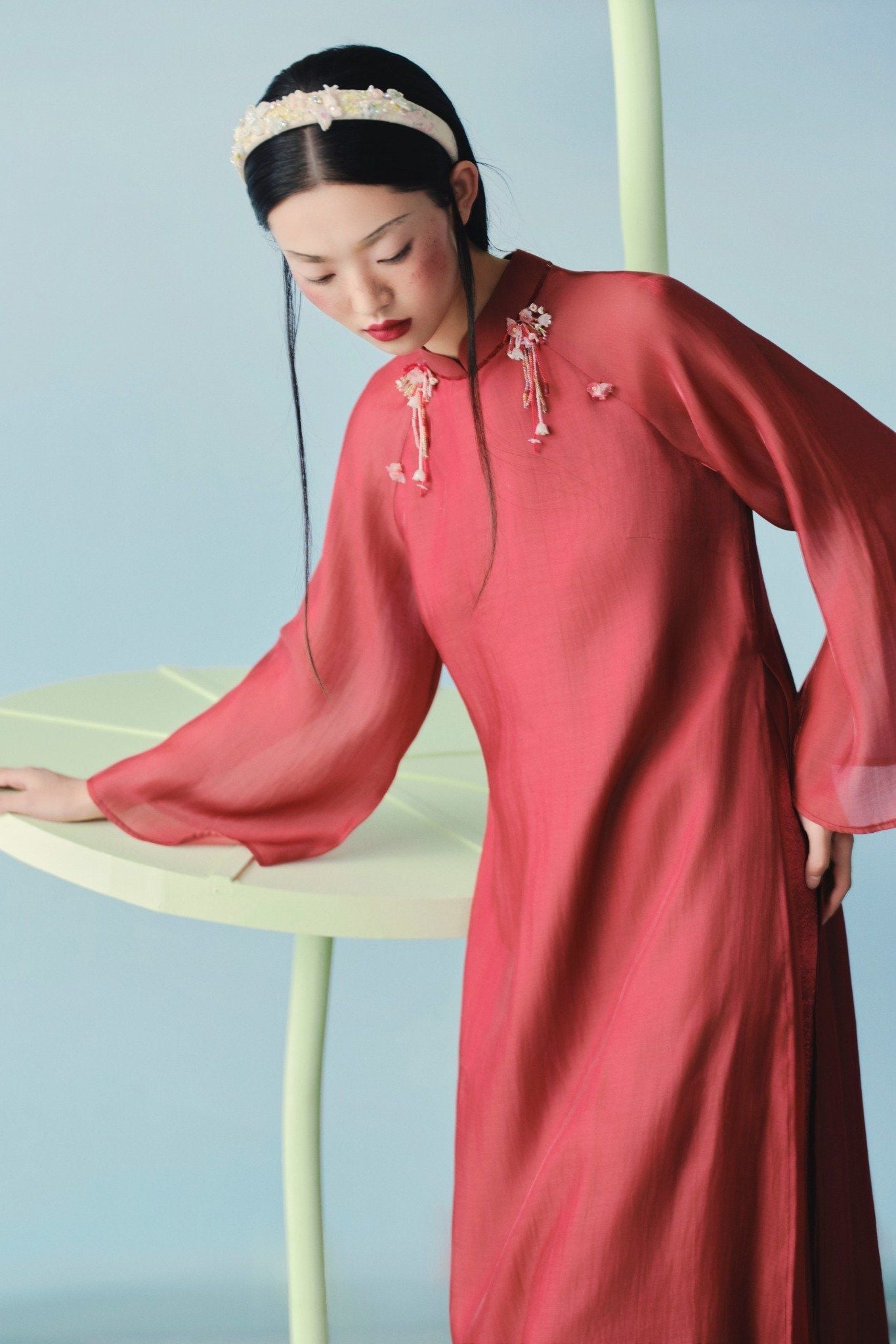 Áo Dài Đan Duyên (Không kèm quần)