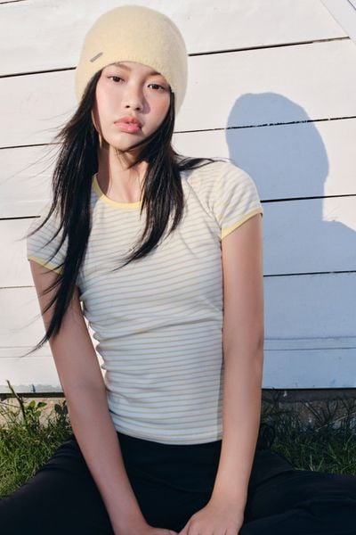  Áo thun sọc Cotton Striped Babytee nhiều màu 