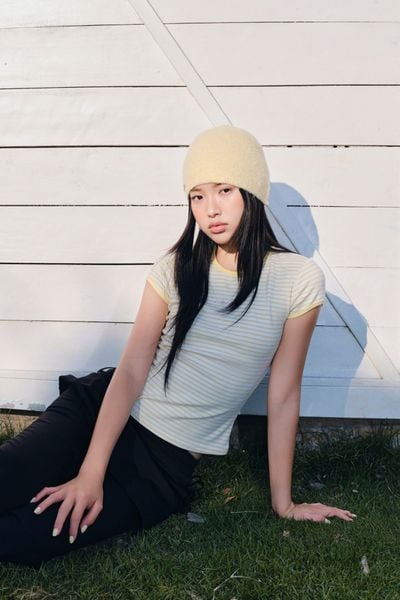  Áo thun sọc Cotton Striped Babytee nhiều màu 