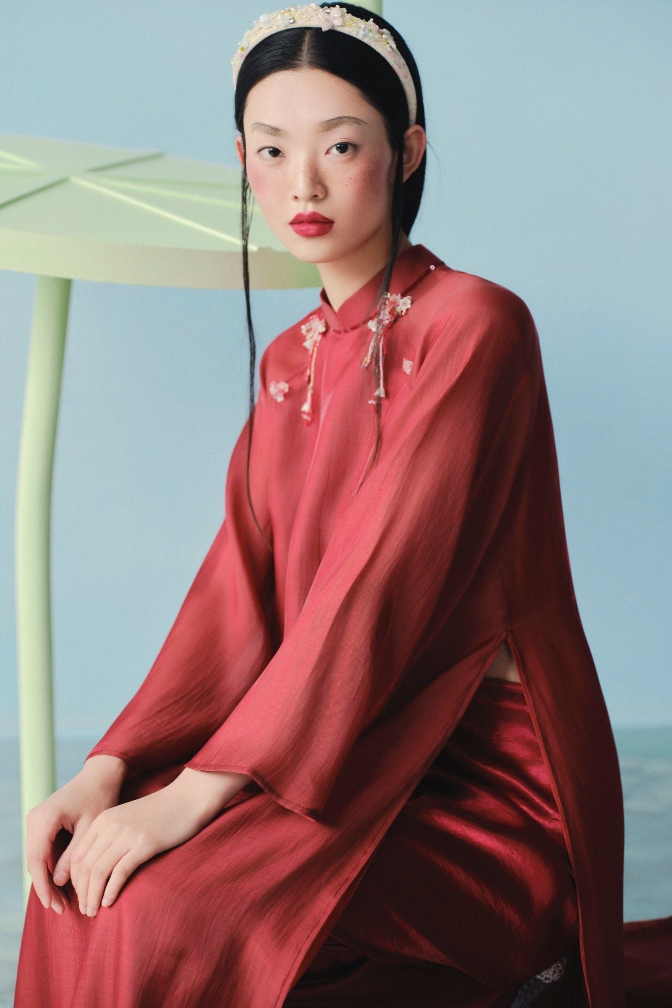 Áo Dài Đan Duyên (Không kèm quần)