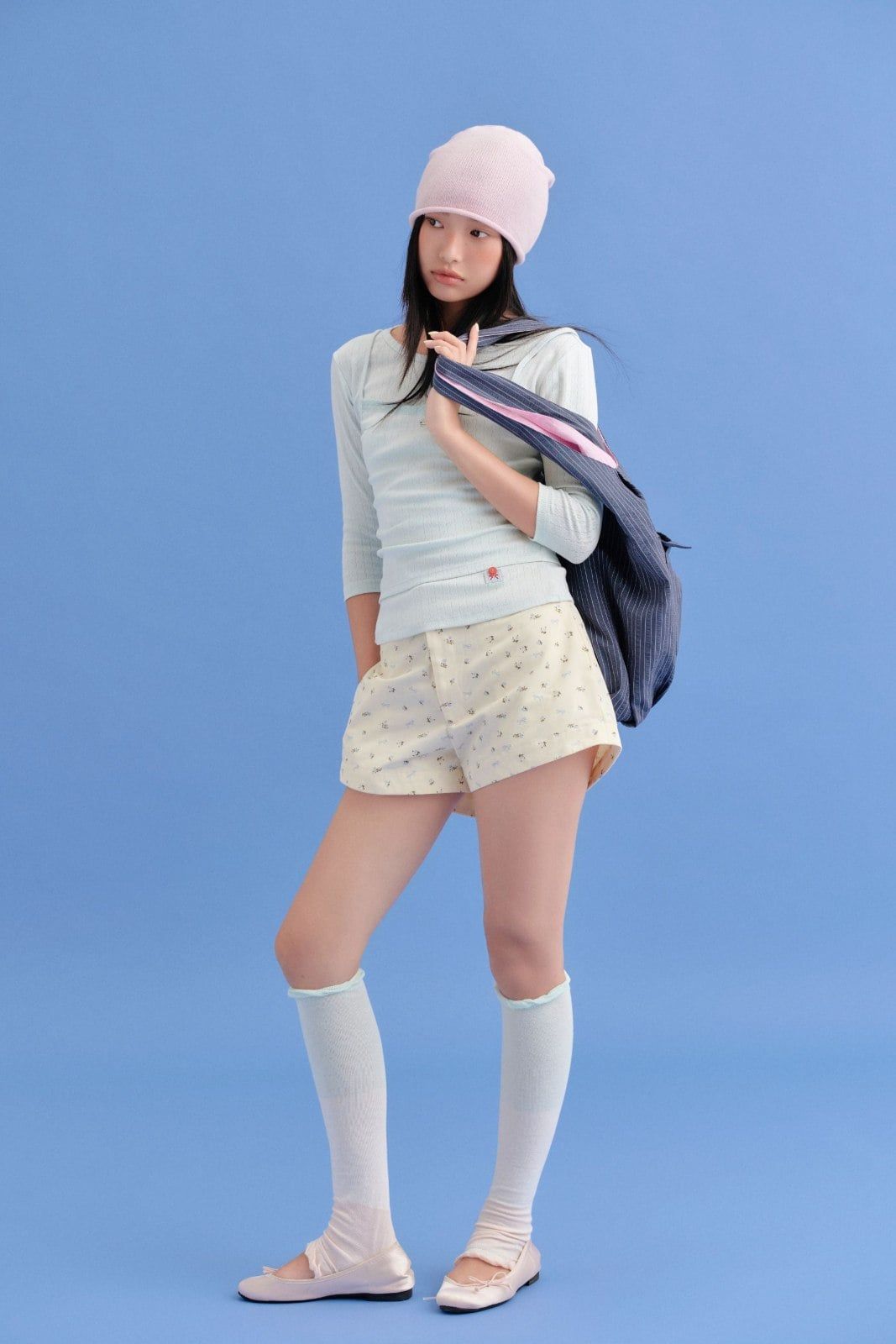 Áo thun tay lỡ cổ tròn Margot Mid-Sleeve Tee nhiều màu