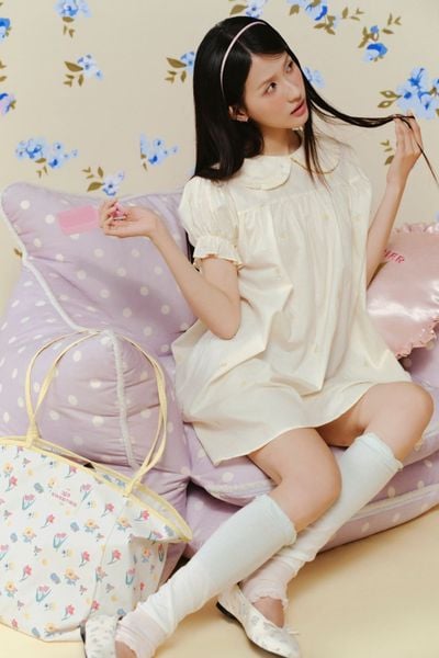  Đầm babydoll Plain Babydoll nhiều màu 